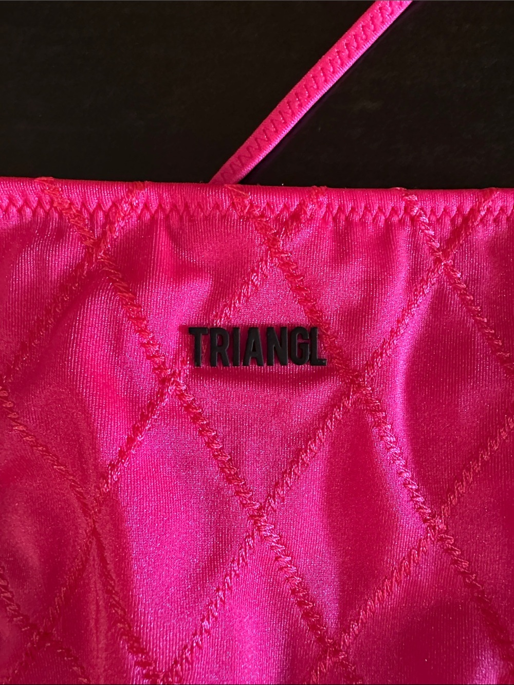 TRIANGL Hot Pink Bikini Set New Size Small - Picture 5 of 6